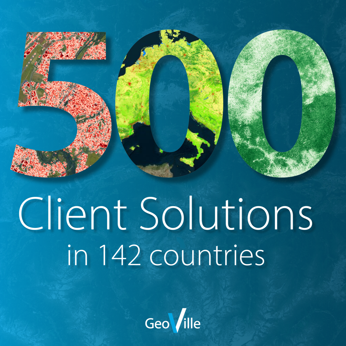 500 client solutions in 142 countries