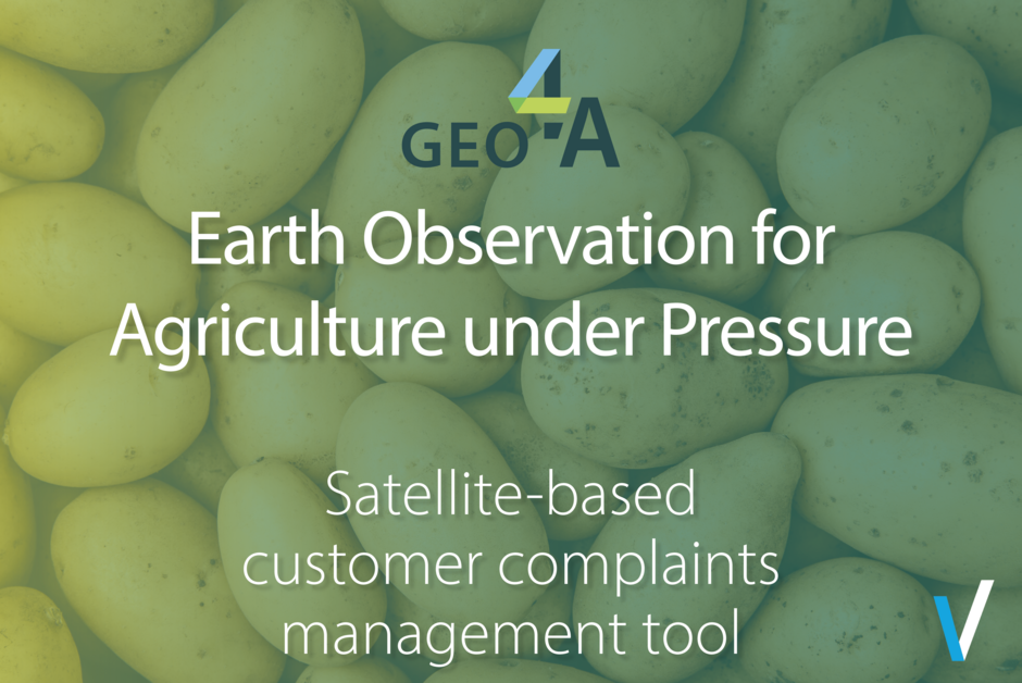 Earth Observation for Agriculture under Pressure