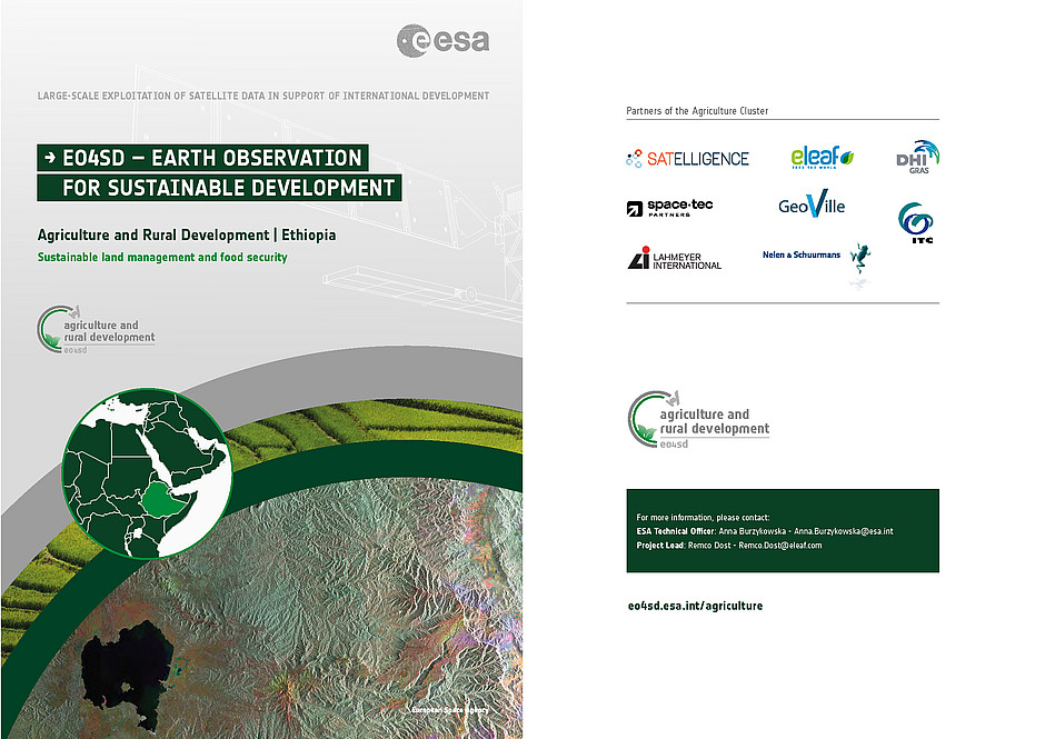 EO-based geo-information solutions to support agricultural monitoring