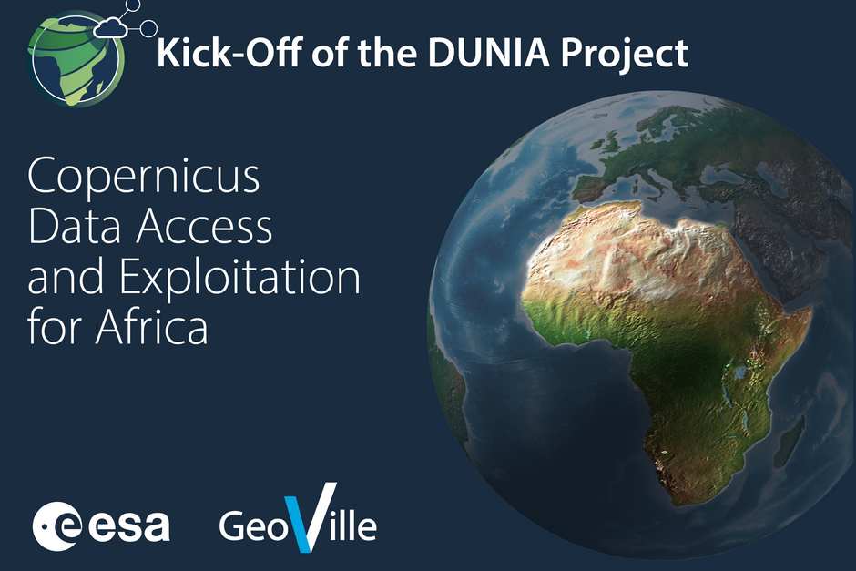 Kick-Off of the DUNIA Project - Copernicus Data Access and Exploitation for Africa