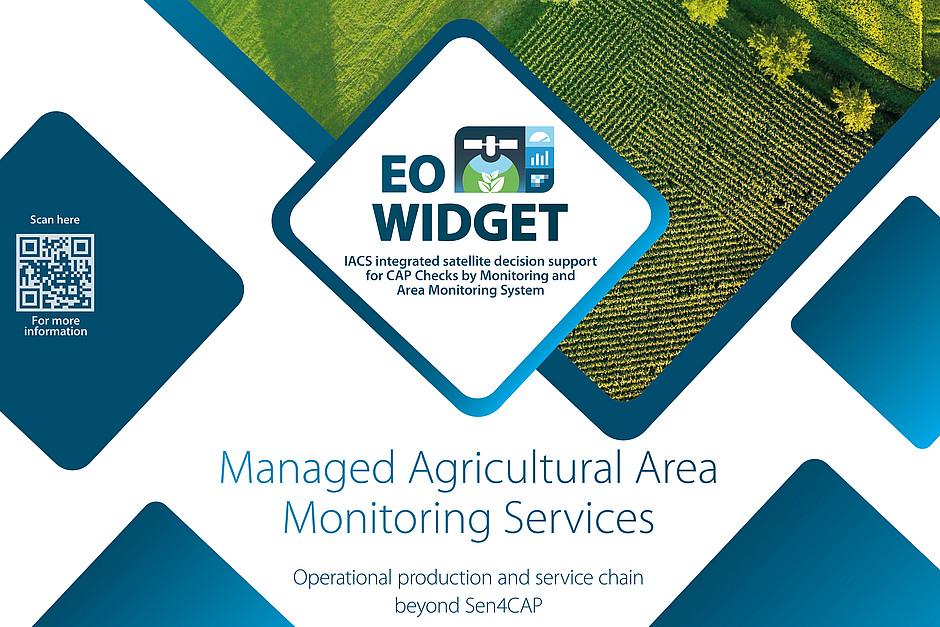 Widget-based Managed Agriculture Area Monitoring Service supporting the CAP