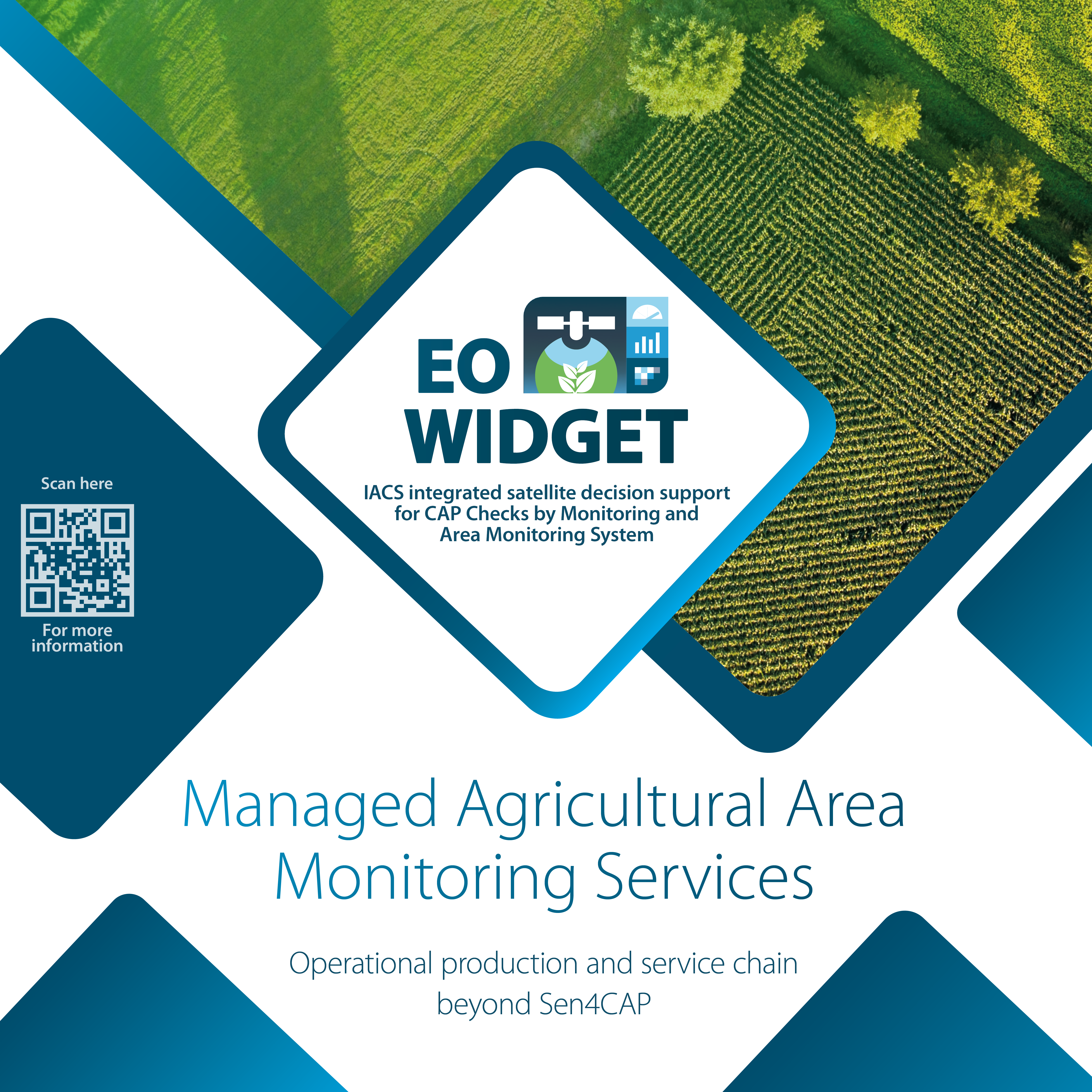 Widget-based Managed Agriculture Area Monitoring Service supporting the CAP